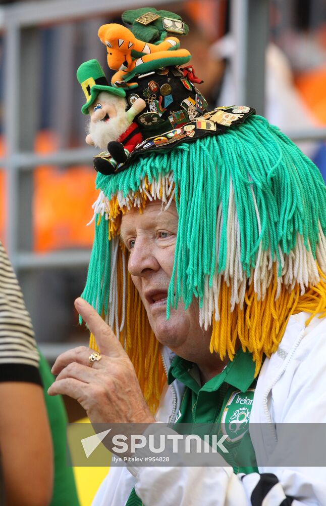 Football. Euro-2012 Qualifying Tournament. Russia vs. Ireland