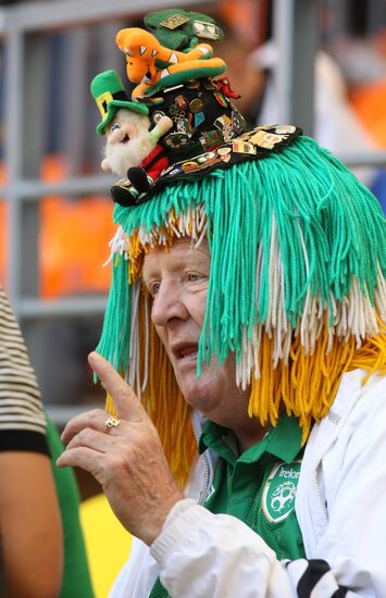 Football. Euro-2012 Qualifying Tournament. Russia vs. Ireland