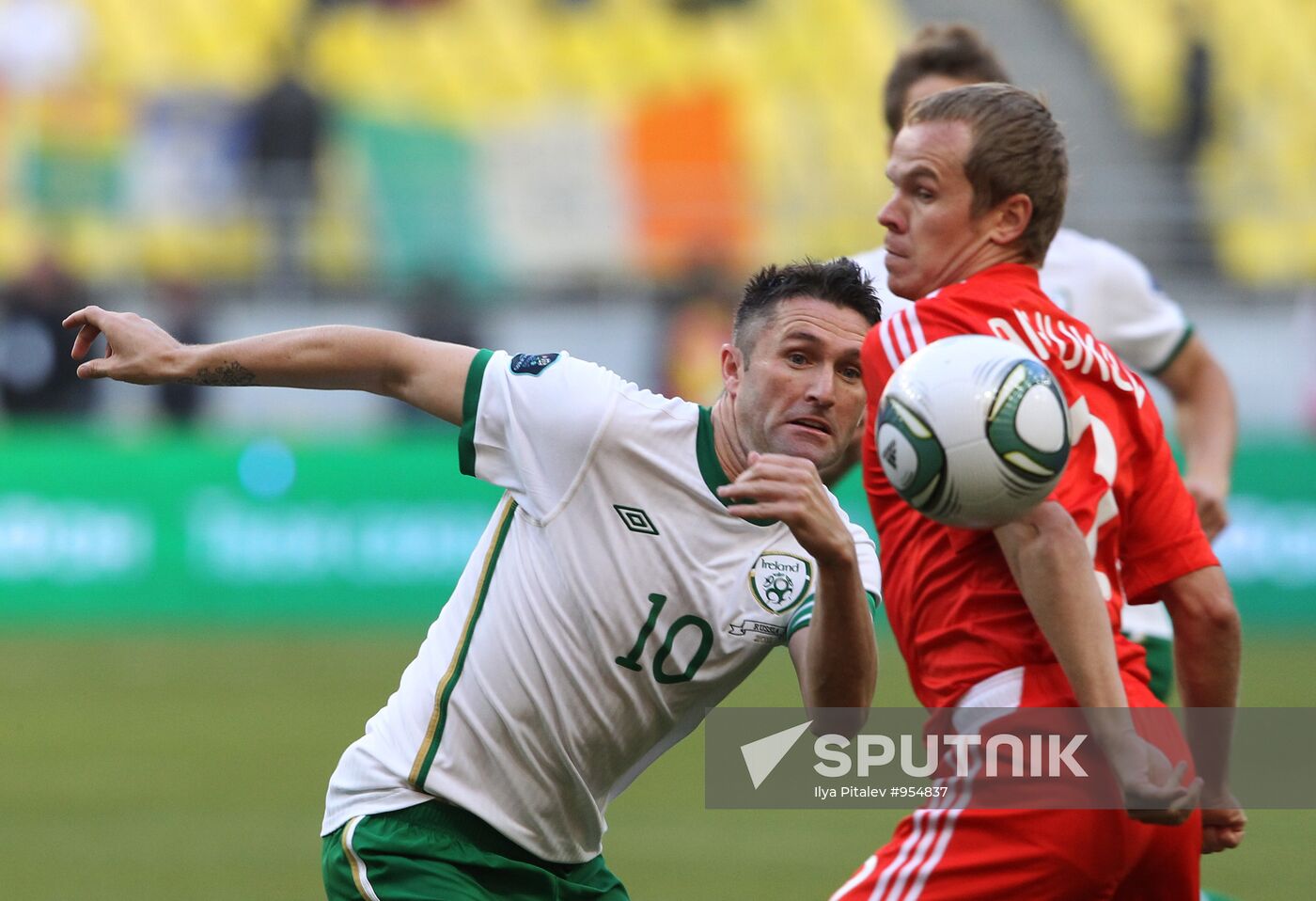 Football. Euro-2012 Qualifying Tournament. Russia vs. Ireland