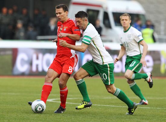 Football. Euro-2012 Qualifying Tournament. Russia vs. Ireland