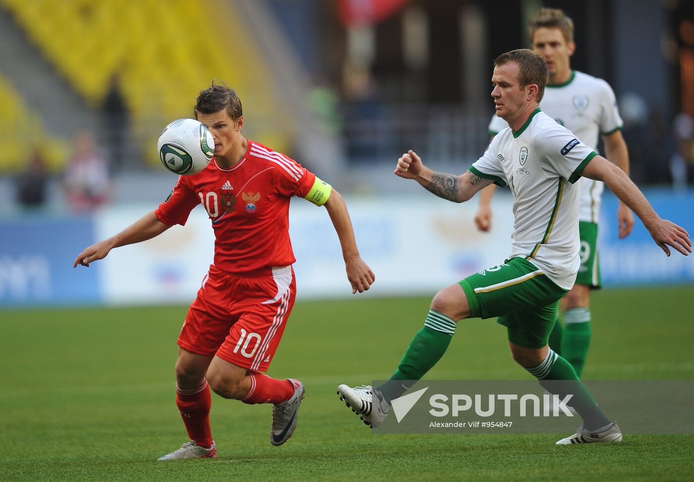 Football. Euro-2012 Qualifying Tournament. Russia vs. Ireland