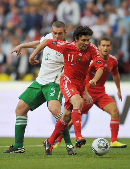 Football. Euro-2012 Qualifying Tournament. Russia vs. Ireland