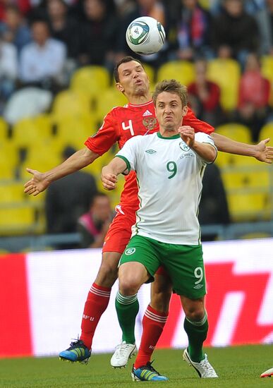 Football. Euro-2012 Qualifying Tournament. Russia vs. Ireland