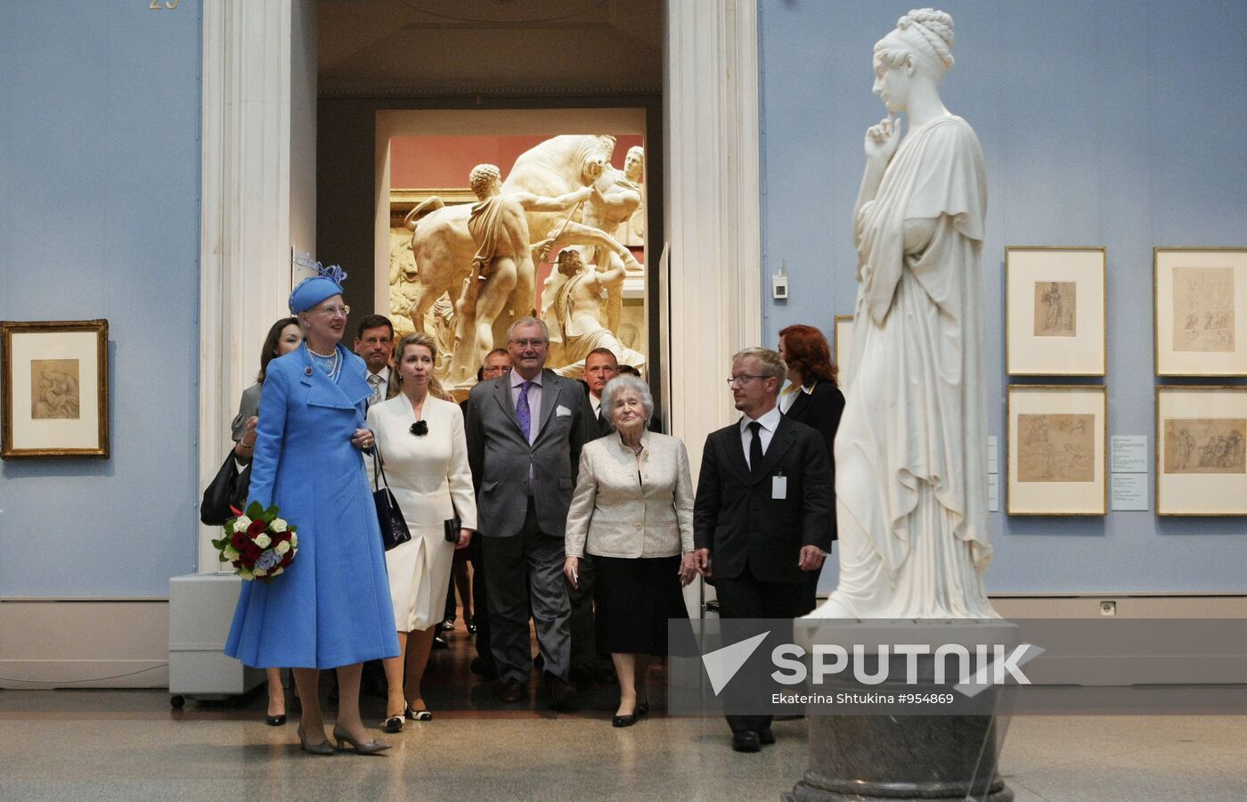 State visit by Danish Queen Margrethe II to Russia