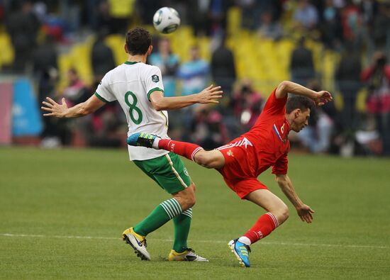 Football. Euro-2012 Qualifying Tournament. Russia vs. Ireland