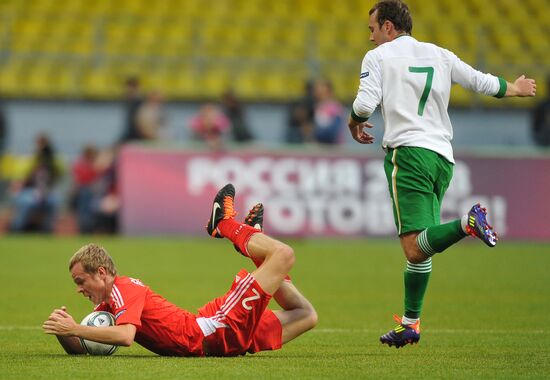 Football. Euro-2012 Qualifying Tournament. Russia vs. Ireland