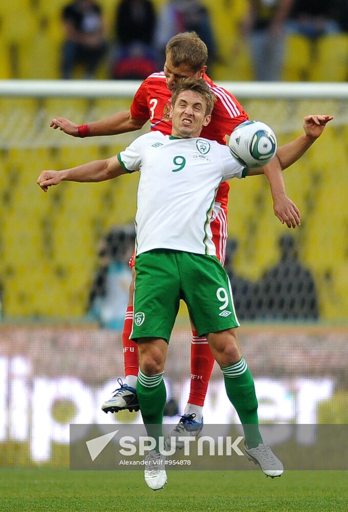 Football. Euro-2012 Qualifying Tournament. Russia vs. Ireland