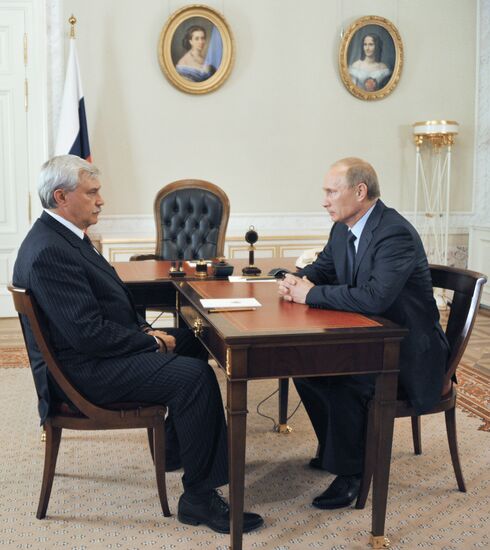 Vladimir Putin visits North Western Federal District