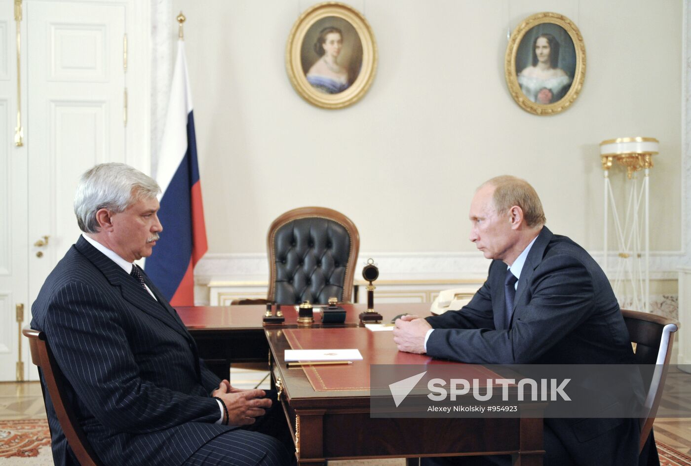 Vladimir Putin visits North Western Federal District