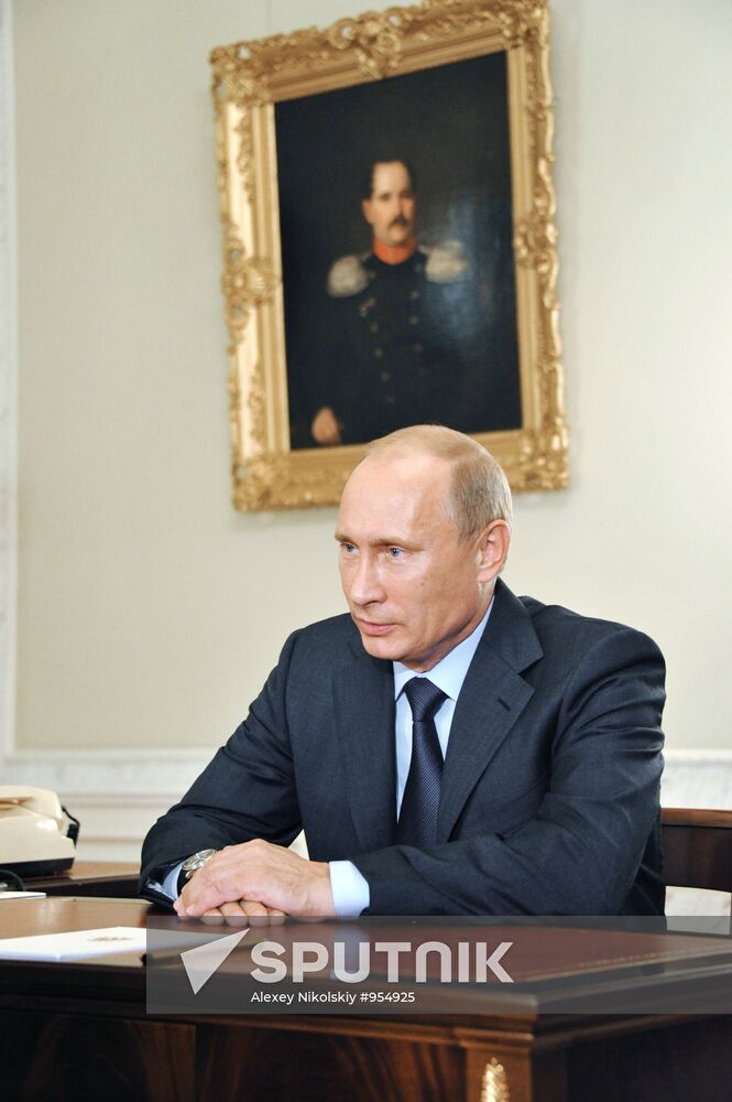 Vladimir Putin visits North Western Federal District