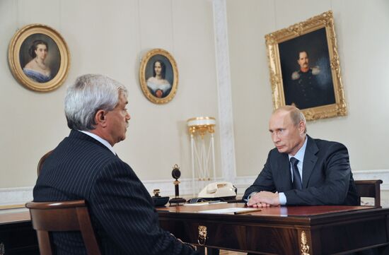 Vladimir Putin visits North Western Federal District