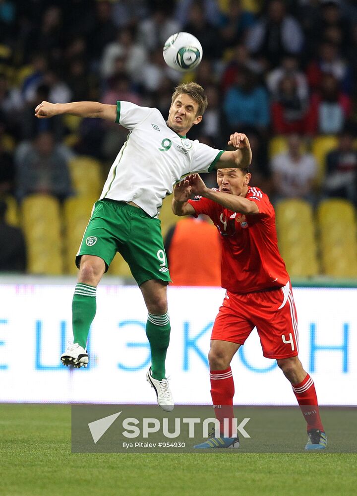 Football. Euro-2012 Qualifying Tournament. Russia vs. Ireland