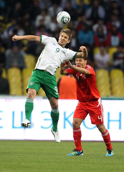 Football. Euro-2012 Qualifying Tournament. Russia vs. Ireland