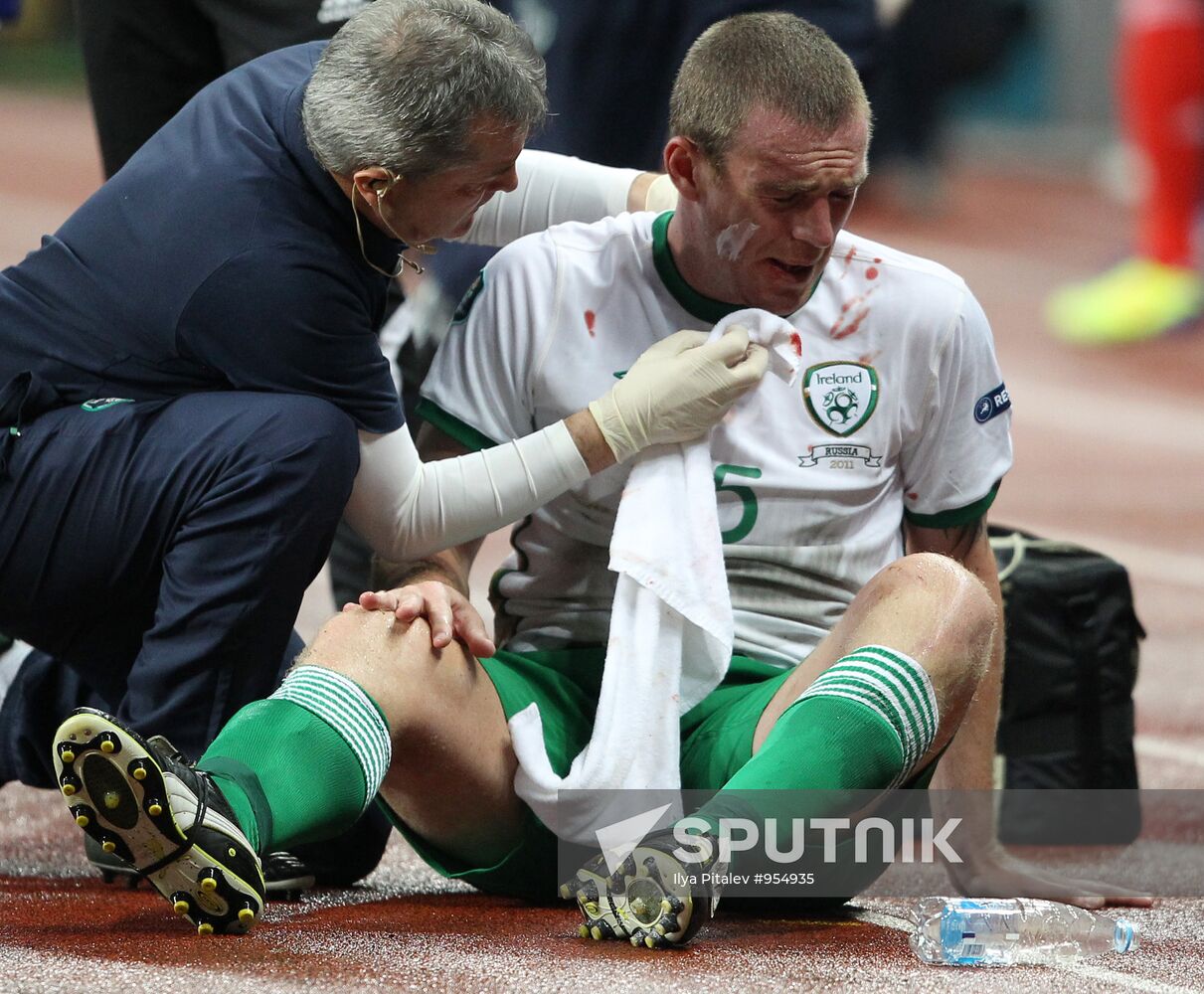 Football. Euro-2012 Qualifying Tournament. Russia vs. Ireland