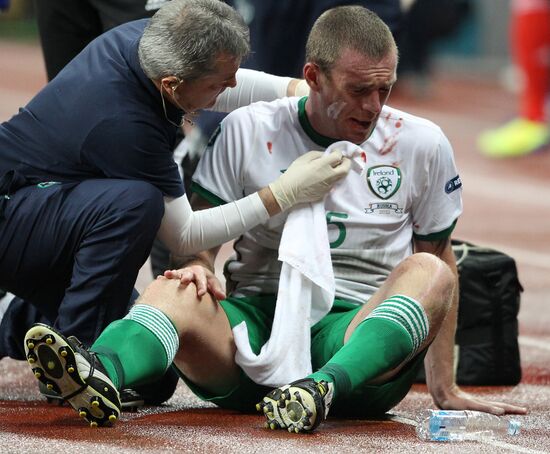 Football. Euro-2012 Qualifying Tournament. Russia vs. Ireland