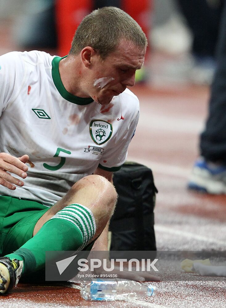 Football. Euro-2012 Qualifying Tournament. Russia vs. Ireland