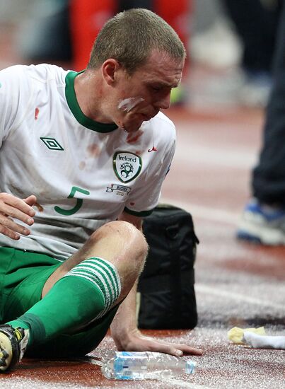 Football. Euro-2012 Qualifying Tournament. Russia vs. Ireland