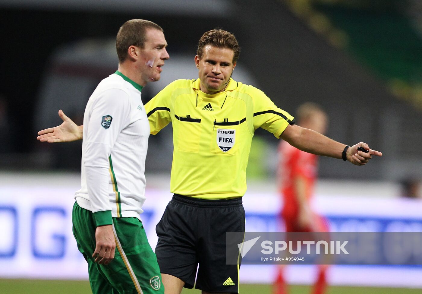 Football. Euro-2012 Qualifying Tournament. Russia vs. Ireland