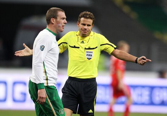 Football. Euro-2012 Qualifying Tournament. Russia vs. Ireland