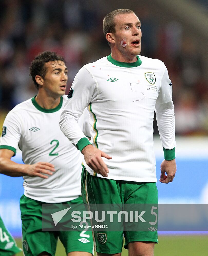 Football. Euro-2012 Qualifying Tournament. Russia vs. Ireland