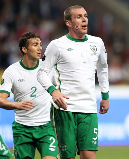 Football. Euro-2012 Qualifying Tournament. Russia vs. Ireland