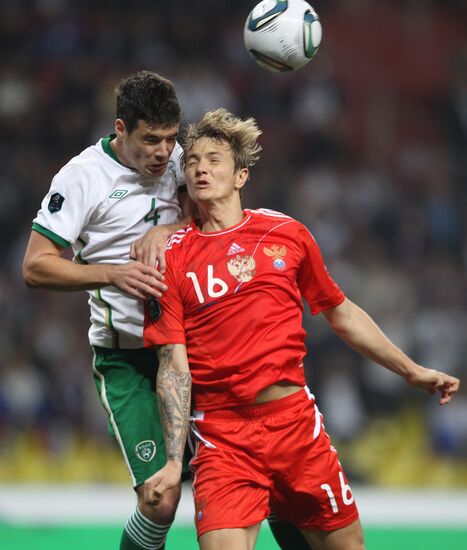 Football. Euro-2012 Qualifying Tournament. Russia vs. Ireland