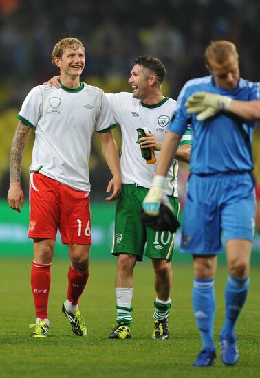 Football. Euro-2012 Qualifying Tournament. Russia vs. Ireland