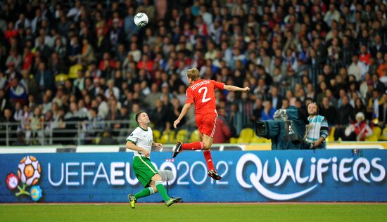 Football. Euro-2012 Qualifying Tournament. Russia vs. Ireland