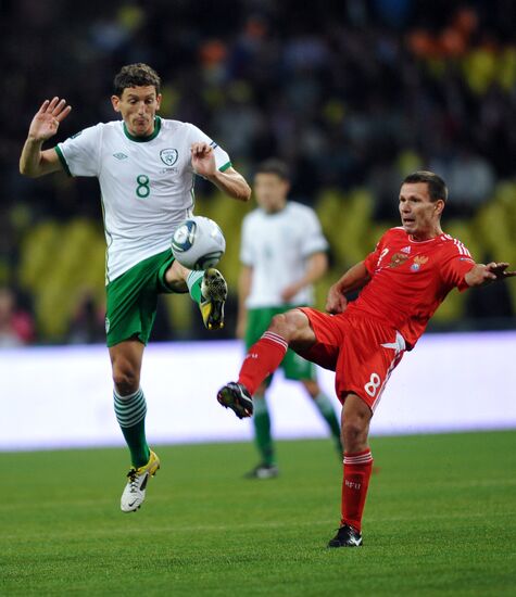 Football. Euro-2012 Qualifying Tournament. Russia vs. Ireland