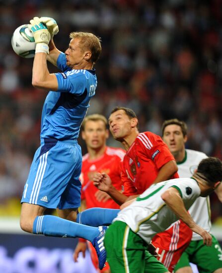 Football. Euro-2012 Qualifying Tournament. Russia vs. Ireland