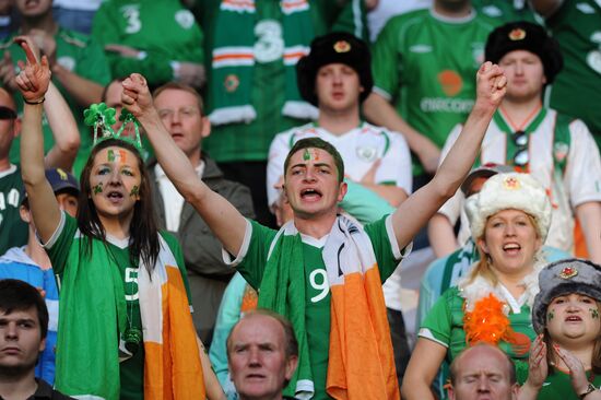 Football. Euro-2012 Qualifying Tournament. Russia vs. Ireland