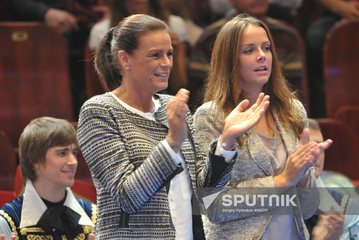 Princess Stephanie of Monaco with her daughter Pauline