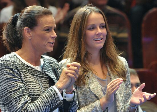Princess Stephanie of Monaco with her daughter Pauline