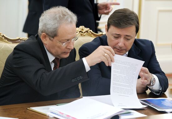 Viktor Basargin and Alexander Khloponin