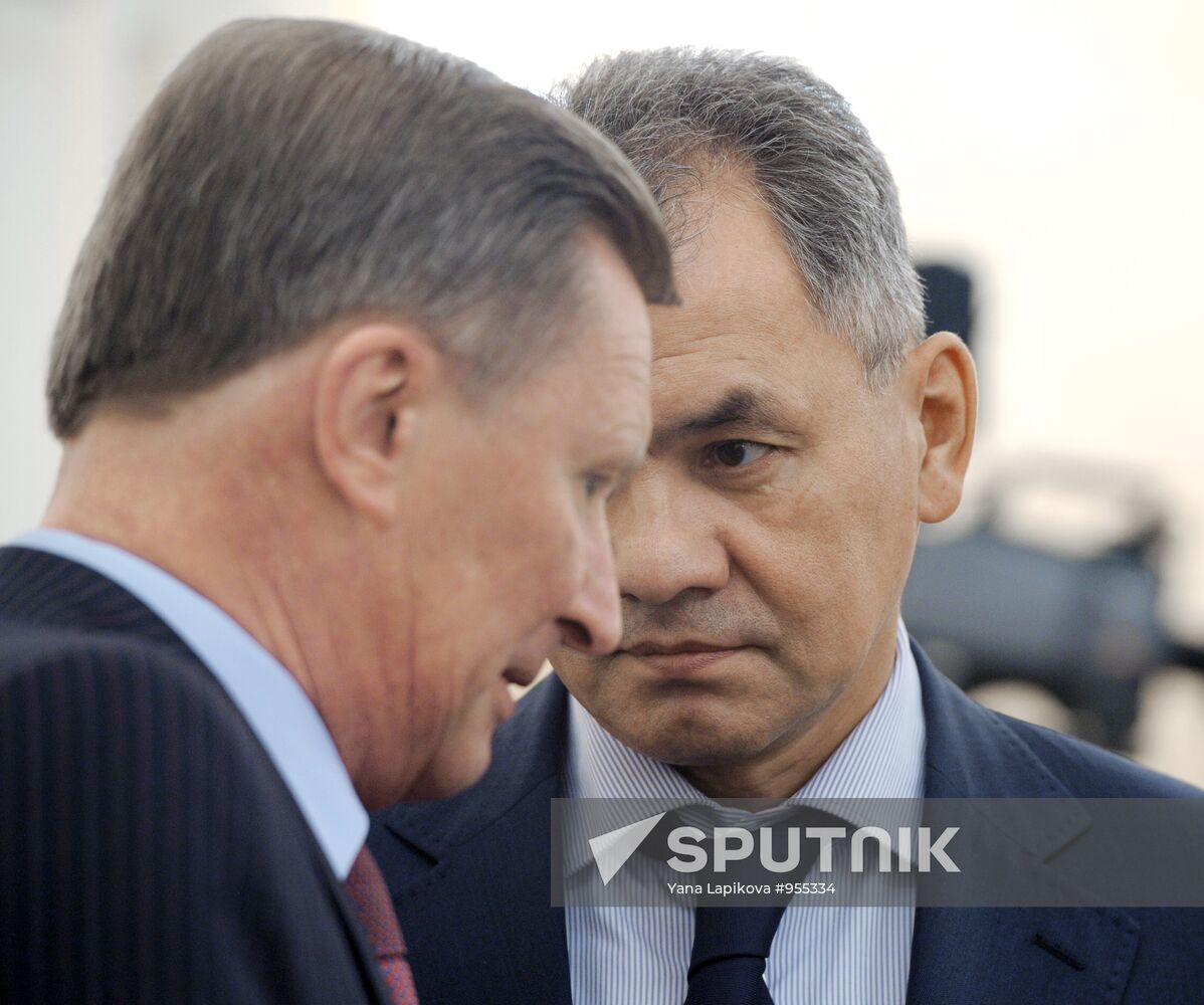 Sergei Ivanov and Sergei Shoigu