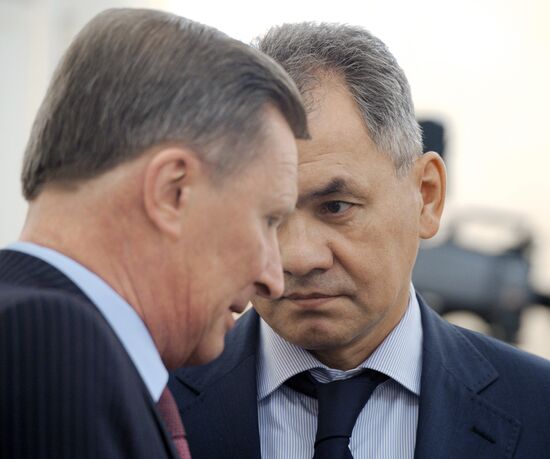 Sergei Ivanov and Sergei Shoigu