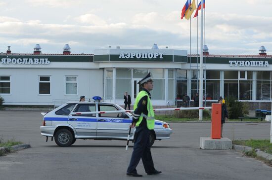 Tunoshna Airport near Yaroslavl