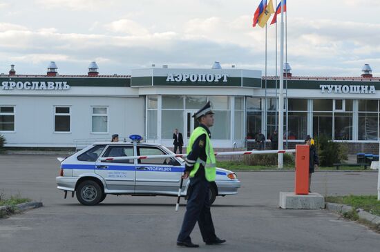 Tunoshna Airport near Yaroslavl