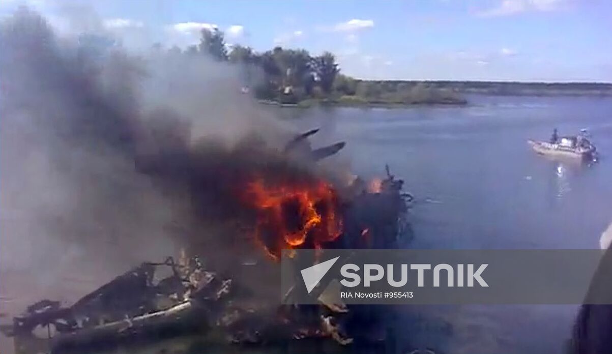 Yak-42 aircraft crashes near Yaroslavl