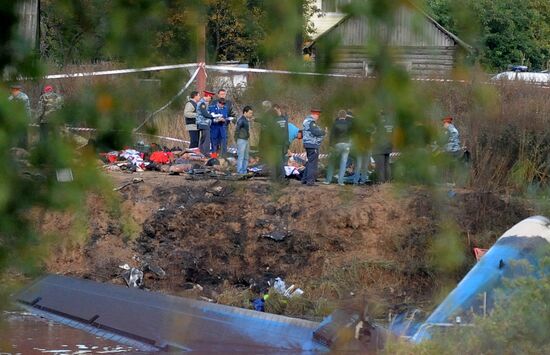 Yak-42 aircraft crashes near Yaroslavl