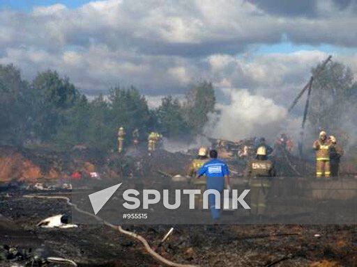Yak-42 aircraft crashes near Yaroslavl