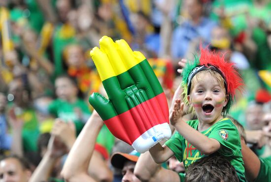 European Basketball Championships. Serbia vs. Lithuania