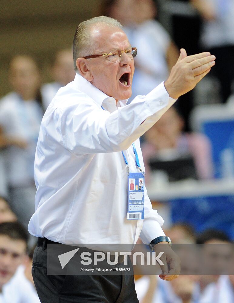 European Basketball Championships. Serbia vs. Lithuania