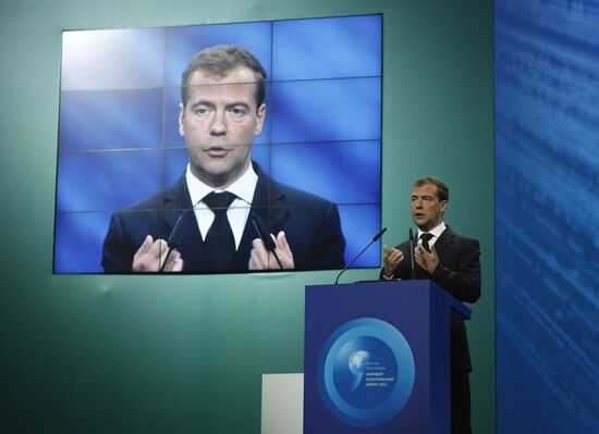 Dmitry Medvedev attends Global Policy Forum in Yaroslavl