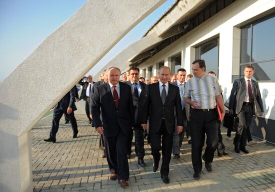 Vladimir Putin visits Far East
