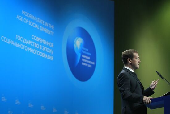Dmitry Medvedev attends Global Policy Forum in Yaroslavl