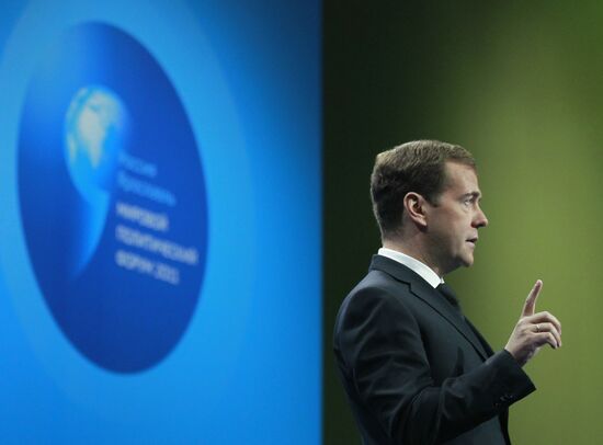 Dmitry Medvedev attends Global Policy Forum in Yaroslavl
