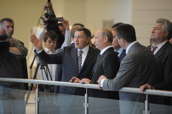 Vladimir Putin visits Far East