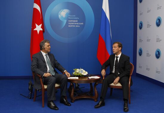 Dmitry Medvedev attends World Political Forum in Yaroslavl