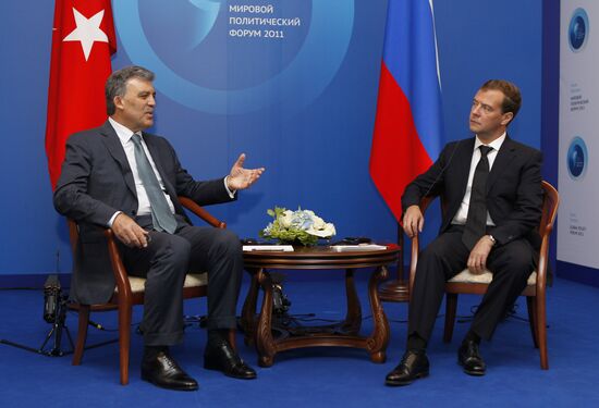 Dmitry Medvedev attends World Political Forum in Yaroslavl